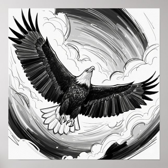 Eagle Concept Art Poster (Framsidan)