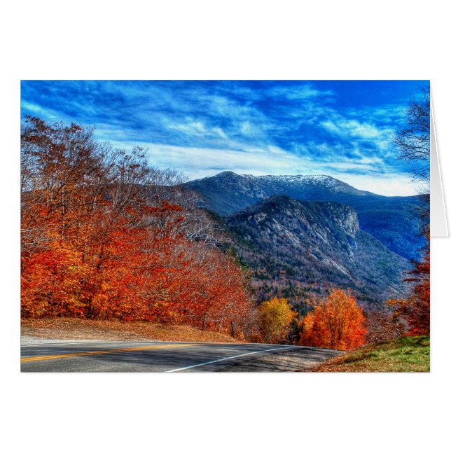Eagle Crag, Franconia Range Hälsningskort (Framsidan Horizontal)