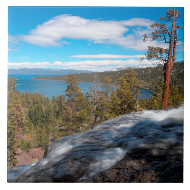 Eagle Creek Falls, South Lake Tahoe Kakelplatta (Framsidan)