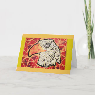 Eagle Design Greeting Card Kort