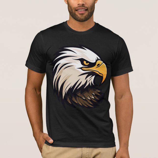Eagle-design T Shirt (Framsida)