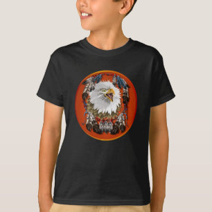 Eagle_Dreamcatcher inramade skjortan Tee Shirt