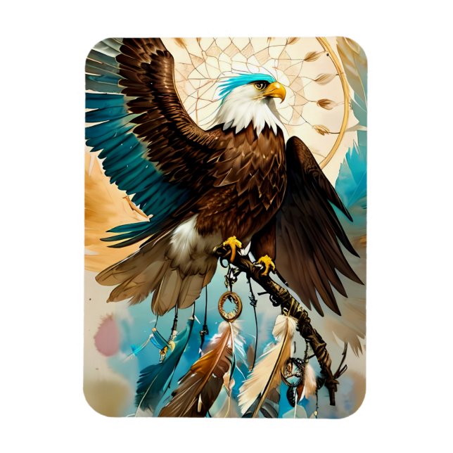 Eagle Dreamcatcher | Magnet (Vertikal)