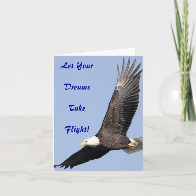 Eagle Dreams Greeting Card Kort (Framsida)