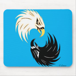 "Eagle Eye" Mousepad - Blue Musmatta