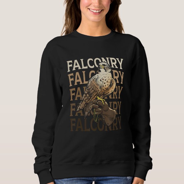 Eagle-Eyed Bond Falconry Olezed T Shirt (Framsida)