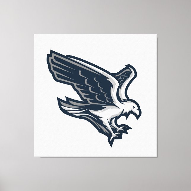Eagle-fågel Canvastryck (Framsida)