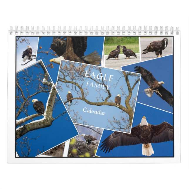 Eagle Family Calendar Kalender (Omslag)