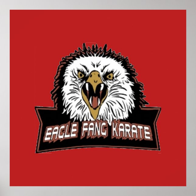 Eagle Fang Karate Poster (Framsidan)