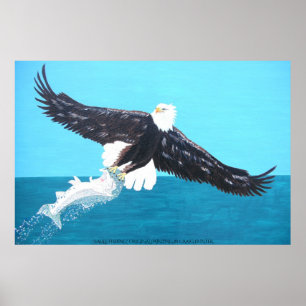 Eagle-fiske Poster