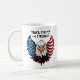 Eagle Flagga American USA Kaffemugg