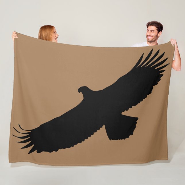 Eagle Fleece Blanket - Välj Färg (På plats)