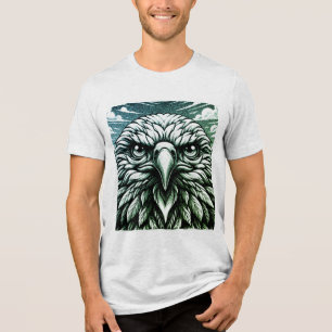 Eagle Graphic T-Shirt Tri-Blend-skirt