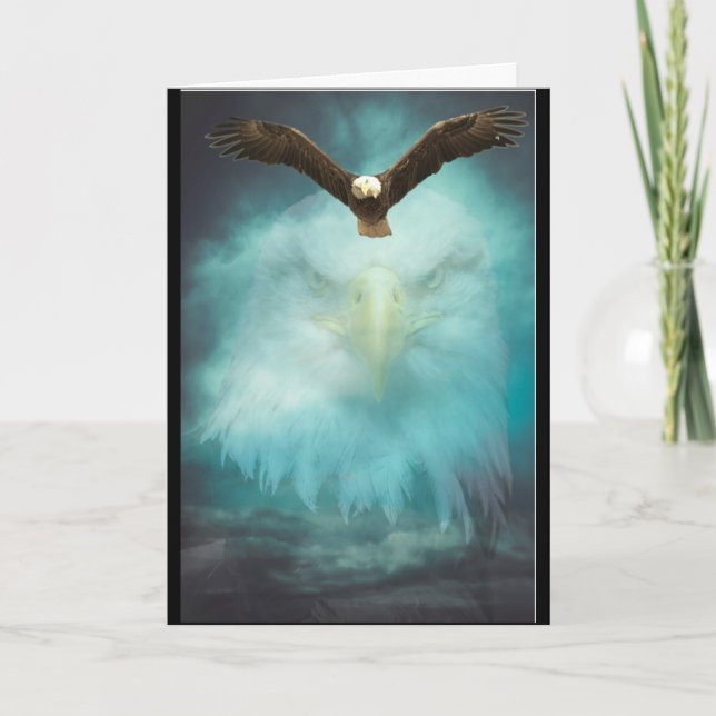 Eagle Grattis på födelsedagen Son Kort (Framsida)