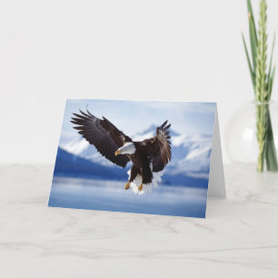 Eagle-hälsningskort Kort