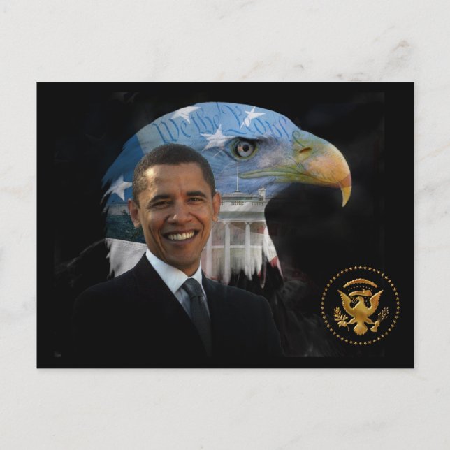 Eagle har landat.. vykort (Framsida)