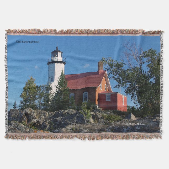 Eagle Harbour Lighthouse-filt Filt (Framsidan)