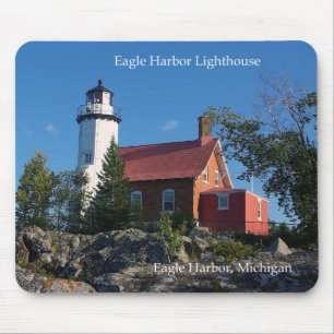 Eagle Harbour Lighthouse mousepad Musmatta