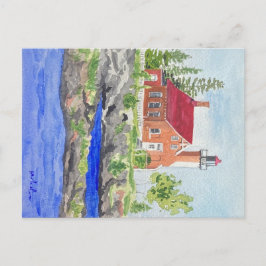 Eagle Harbour Lighthouse-vykort Vykort