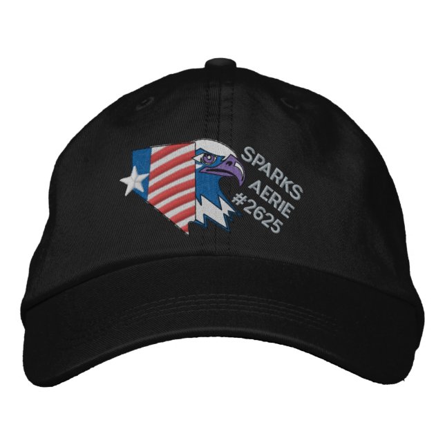 Eagle Hat Broderad Keps (Framsida)