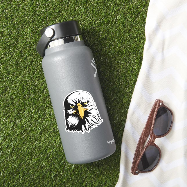 Eagle Head Front Klistermärken (HydroFlask Insitu)