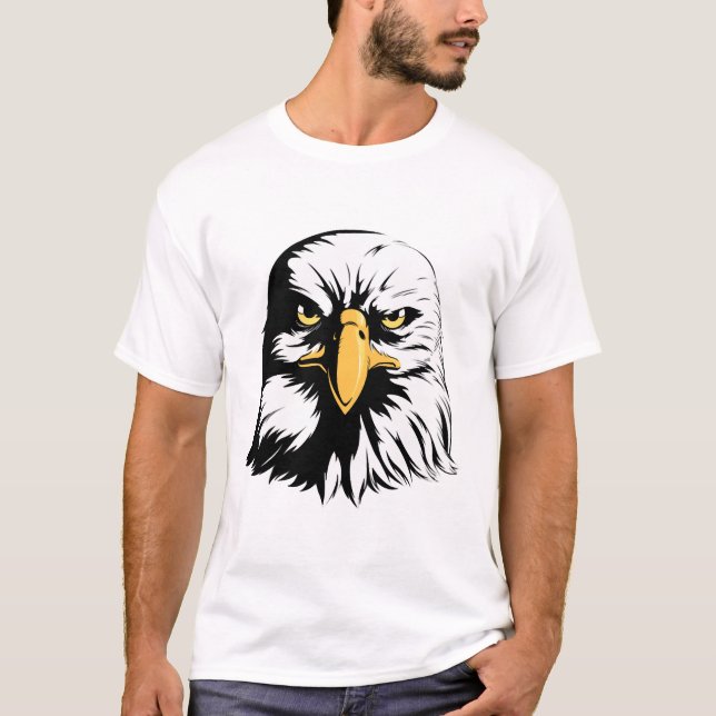 Eagle Head Front T Shirt (Framsida)