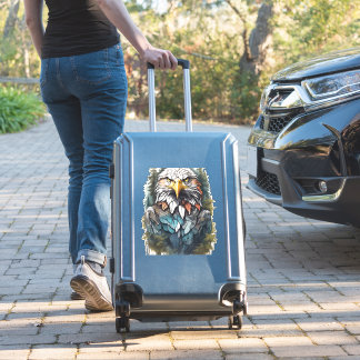 Eagle Head i Forest Klistermärken