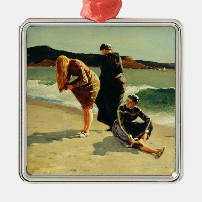 Eagle Head, Manchester, Massachusetts Fine Art  Julgransprydnad Metall (Framsidan)