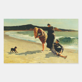 Eagle Head, Manchester, Massachusetts Fine Art  Rektangulärt Klistermärke