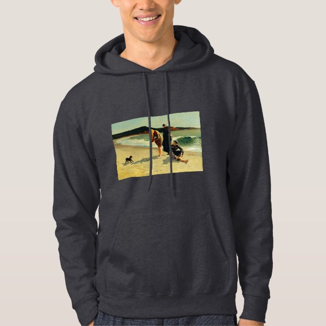 Eagle Head, Manchester, Massachusetts Finkonst  Hoodie (Framsida)