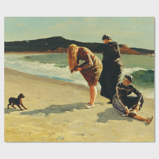 Eagle Head, Manchester, Massachusetts Finkonst  Presentpapper (Platt)