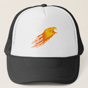 Eagle i Flames Keps