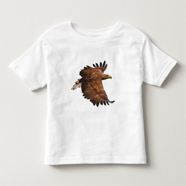 Eagle i Flight Småbarn Shirt Tee (Framsida)