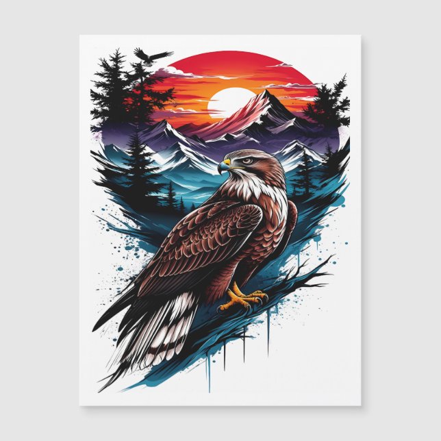 Eagle in the mountain (Framsida)