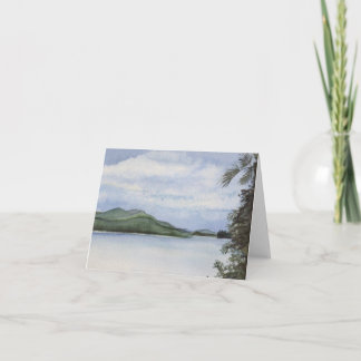 Eagle Island Notecard Kort