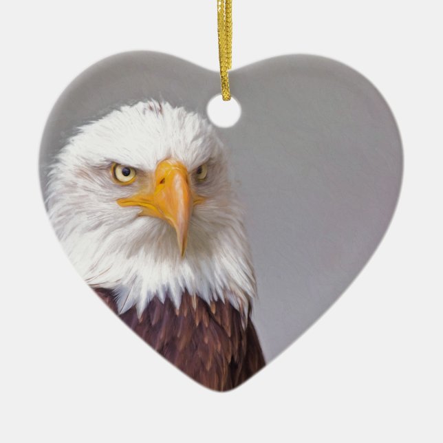 Eagle Julgransprydnad Keramik (Framsidan)