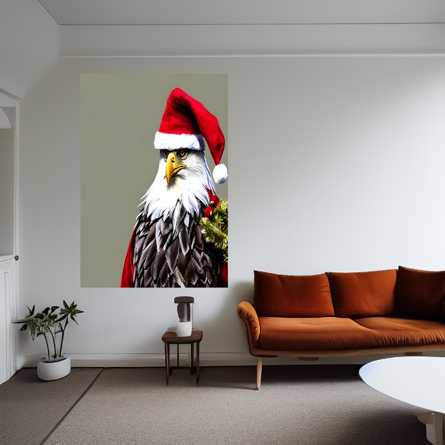 Eagle Jultomten | AI Art Poster (Skapare uppladdad)