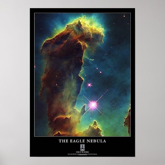Eagle-kolonnen IC 4703 NASA Poster (Framsidan)