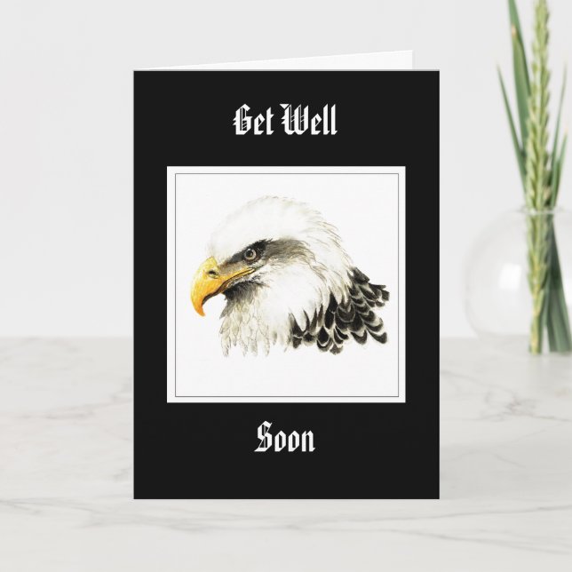 Eagle - kom snart, roligt militärt kort (Framsida)