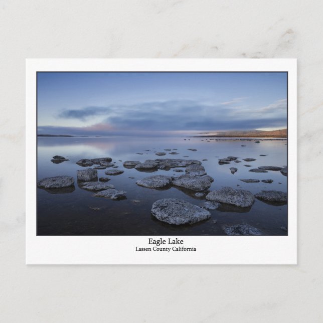 Eagle Lake - Lassen County Kalifornien Vykort (Framsida)