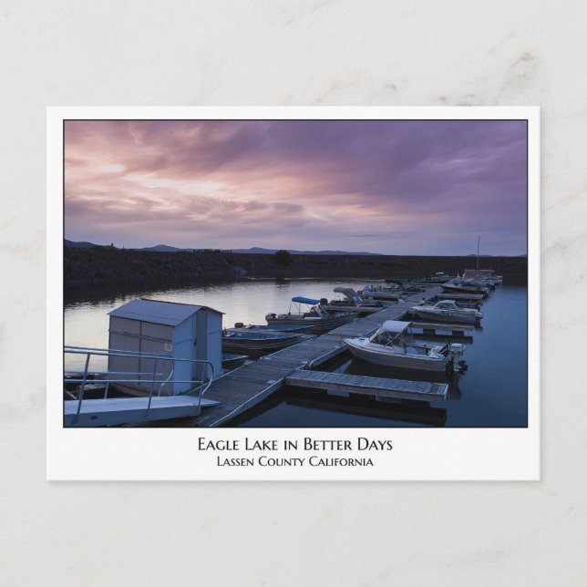 Eagle Lake på bättre dar Vykort (Framsida)