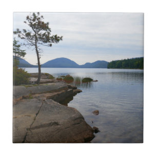Eagle Lake vid Acadia National Park Kakelplatta
