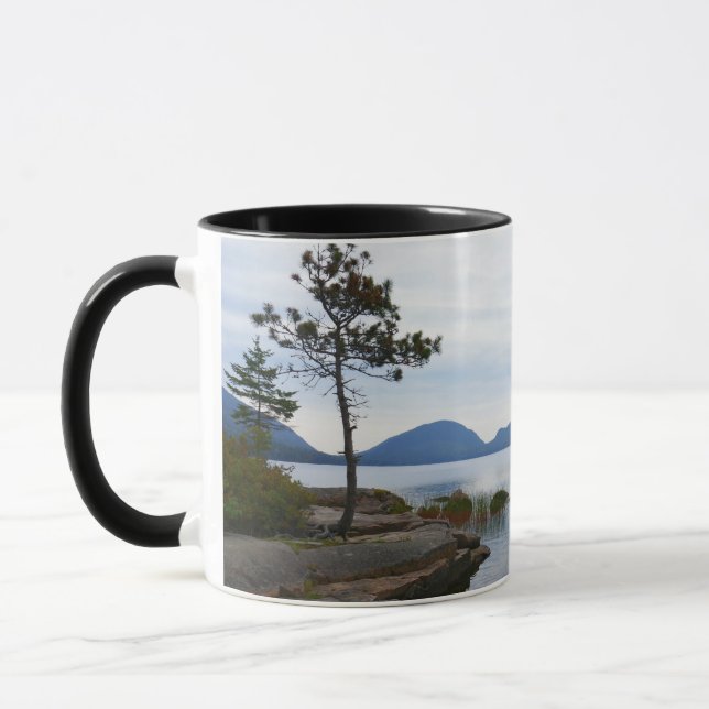 Eagle Lake vid Acadia National Park Mugg (Vänster)