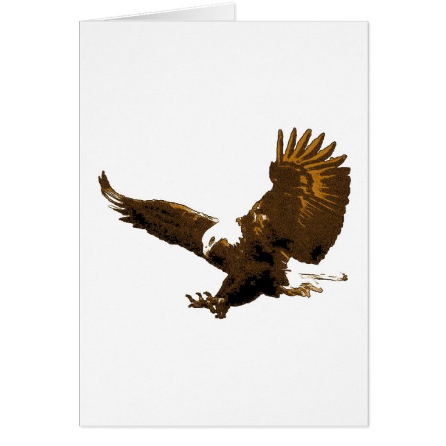 Eagle Landing Hälsningskort (Framsidan)