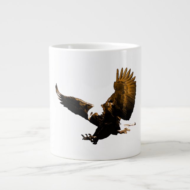Eagle Landing Jumbo Mugg (Framsidan)