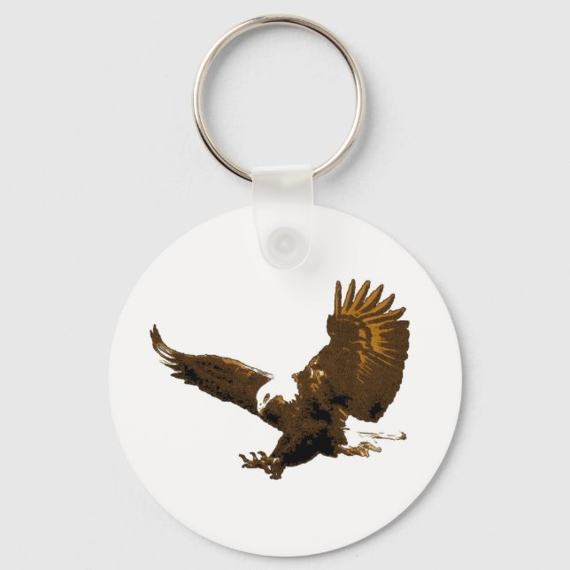 Eagle Landing Nyckelring (Framsida)
