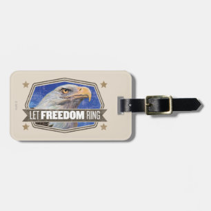 Eagle-Let Freedom Ring Bagagebricka