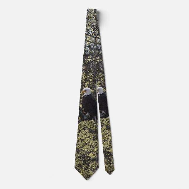 Eagle Lookout Painterly Neck Tie Slips (Framsida)