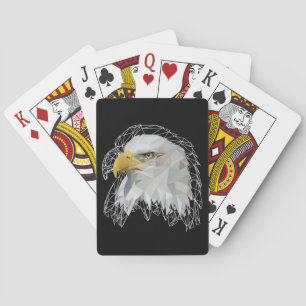 Eagle Lowpoly Casinokort