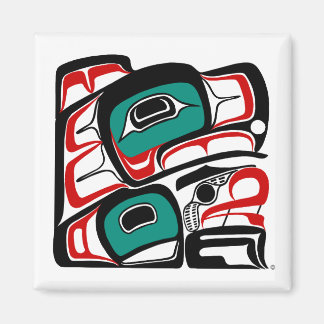 Eagle Magnet - NW Native American Formline Stil